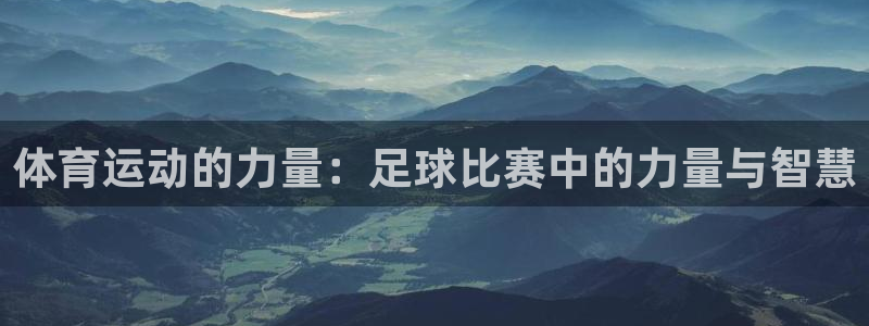欧亿体育官方正版app集团简介：体育运动的力量：足球